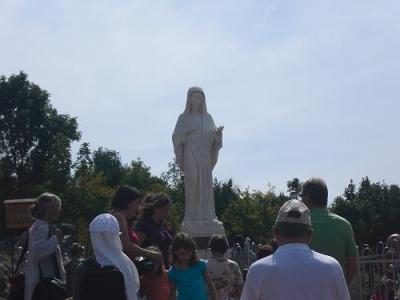 Wir sehen den Ort der ersten Marienerscheinung in Medjugorje